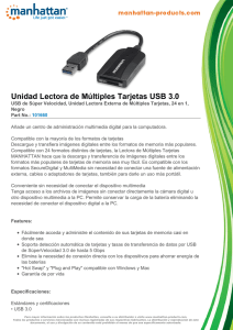 Unidad Lectora de Múltiples Tarjetas USB 3.0