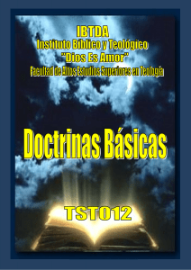 TST012-Doctrinas Básicas - Ministerio Internacional Dios Es Amor