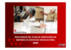 Resultados Plan de Inspección 2009