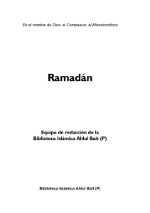 Ramadán - Comunidad Islamica de Chile