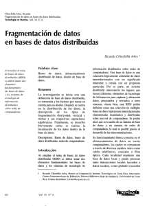 Fragmentación de datos - CCP