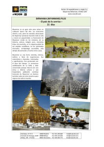 BIRMANIA (MYANMAR) PLUS - El país de la sonrisa – 21 días