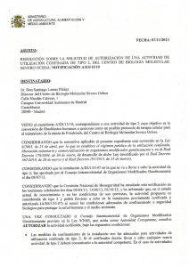 am.m= - Ministerio de Agricultura, Alimentación y Medio Ambiente