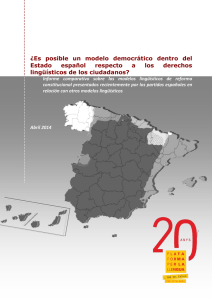 ¿Es posible un modelo democrático dentro del Estado español