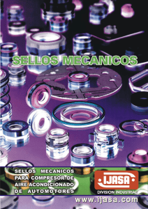 SELLOS MECANICOS AIRE ACONDICIONADO