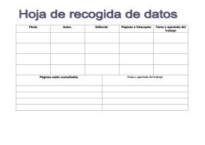 Titulo Autor. Editorial. Páginas a fotocopiar Tema o apartado del