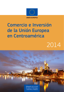 Comercio e Inversión de la Unión Europea en Centroamérica