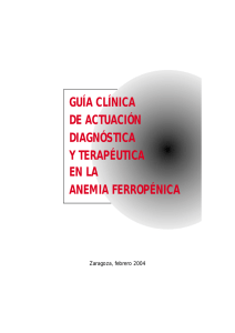 Guía Clínica de Actuación Diagnóstica y Terapéutica en la