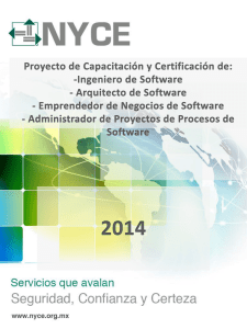 Presentación de PowerPoint - Certificaciones 2015