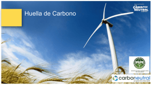 La huella de carbono