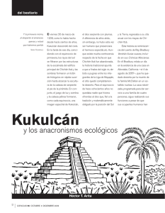 Kukulcán y los anacronismos ecológicos - E