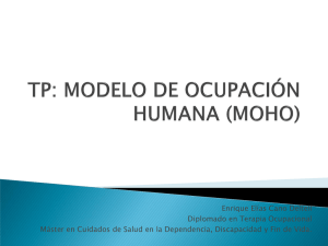 TP: MODELO DE OCUPACIÓN HUMANA (MOHO)