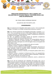 resolucion administrativa # 068-a-gadmsl-2015