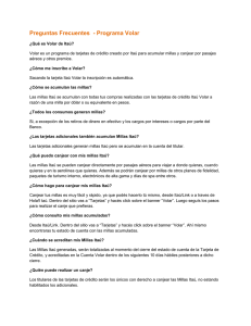 Preguntas Frecuentes - Programa Volar