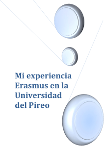 Mi experiencia Erasmus en la Universidad del Pireo