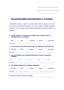 Evaluación 2º Ciclo EP hasta 3º E.S.O. Castellano