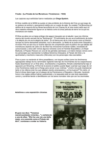 Freaks - (La Parada de los Monstruos / Fenómenos - 1932)