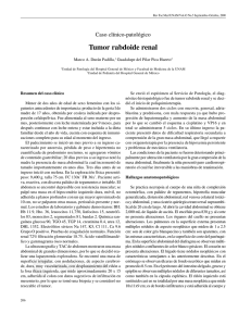 Tumor rabdoide renal - E-journal