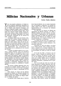 Milicias Nacionales y Urbanas