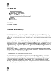 Ethical Hacking - UNAM-CERT