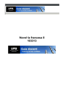 Novel·la Francesa II - Dipòsit Digital de Documents de la UAB