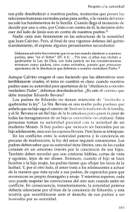 nos pida desobedecer a nuestros padres, momentos que ponen las