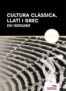 cultura clàssica, llatí i grec