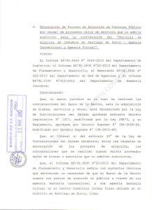 Sesión de Directorio N° 1945 de fecha 20/03/2013 Servicio de