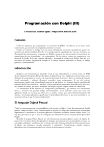Programación con Delphi (III)