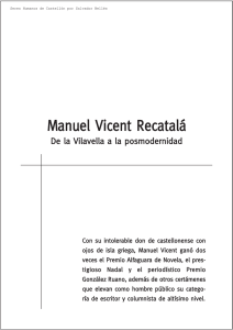 Manuel Vicent Recatalá