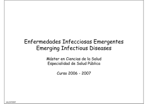 Enfermedades Infecciosas Emergentes Emerging Infectious Diseases