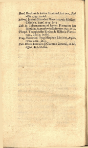 Ruel. Ruellius de natura ftirpium Libri tres, Pa- rifiis 1S34-. in