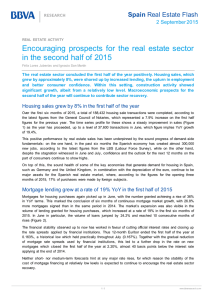 Encouraging prospects for the real estate sector in the second half of