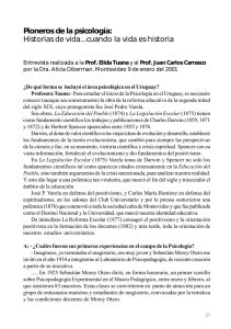 Pioneros de la psicolog&iacute;a