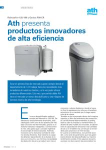 Ath presenta productos innovadores de alta eficiencia