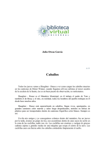 Caballos - Biblioteca Virtual Universal