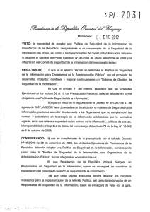 CPY Document - Presidencia de la República