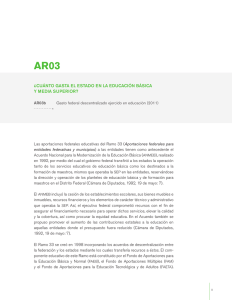 AR03b - Instituto Nacional para la Evaluación de la Educación