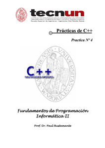 Prácticas de C++ Practica Nº 4