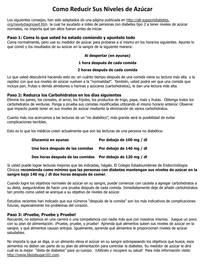 Normal cuanto azucar lo es una del persona en