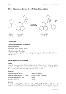 4012 Síntesis de cloruro de (-)-N