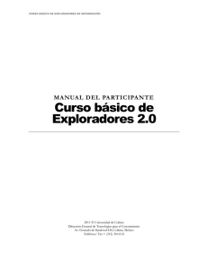 Curso básico de Exploradores 2.0 - Biblioteca virtual