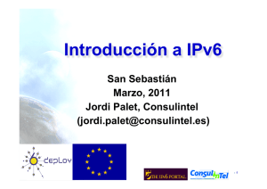 1. Introduccion a IPv6