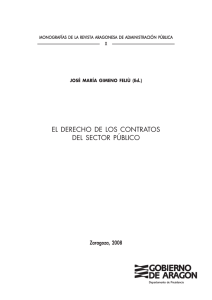 el derecho de los contratos del sector público