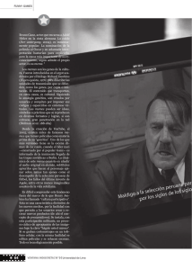 Bruno Ganz, actor que encarna a Adolf Hitler en la cinta alemana La