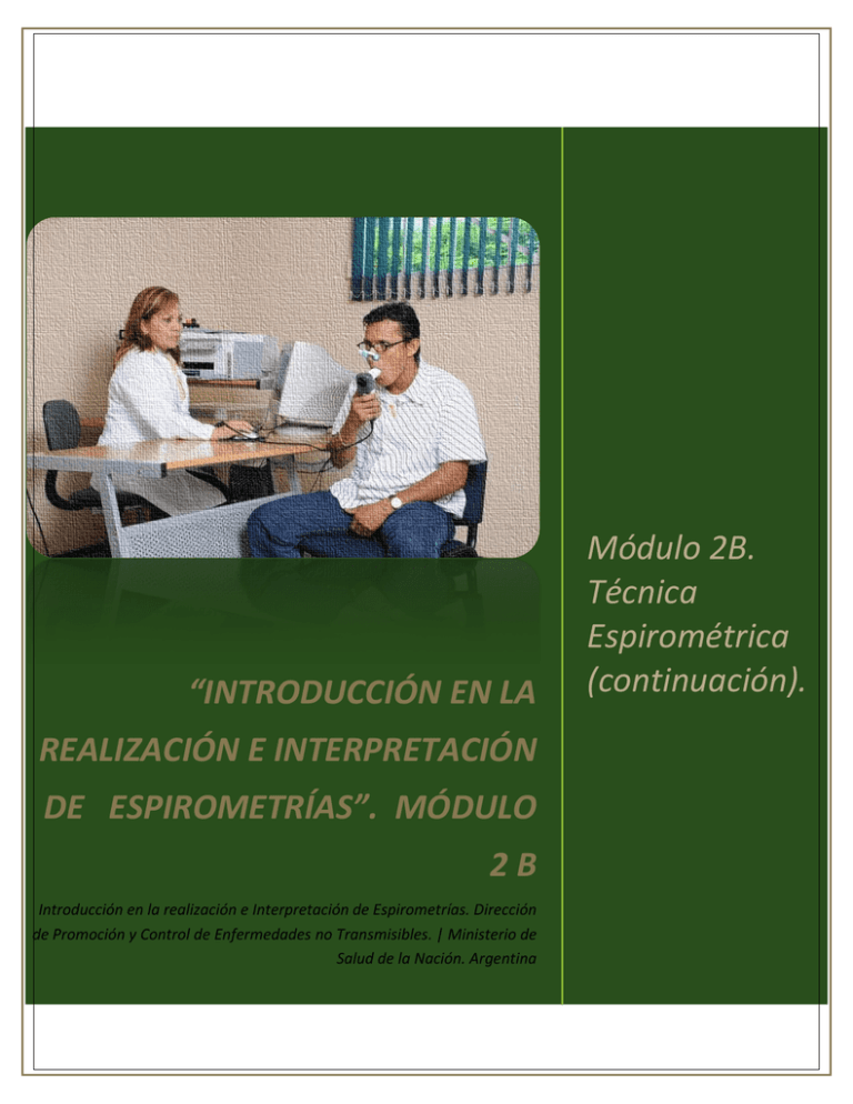 MÓdulo 2 B - Ministerio De Salud De La Nación