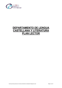 Plan Lector - Colegio San José