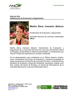 Martha Elena Camacho Bellucci