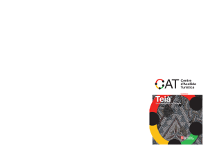 Tríptico informativo del CAT de Teià