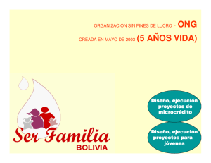 Presentación de Rodrigo Aguilar - Ser Familia - Bolivia